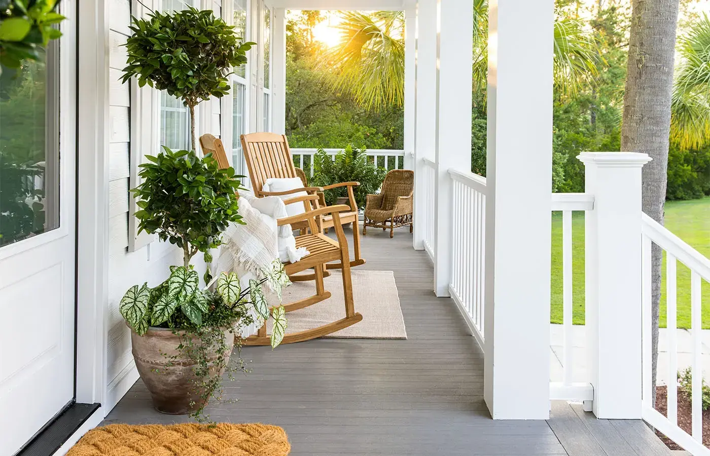 interior-of-entrance-porch-installation-with-white-railings