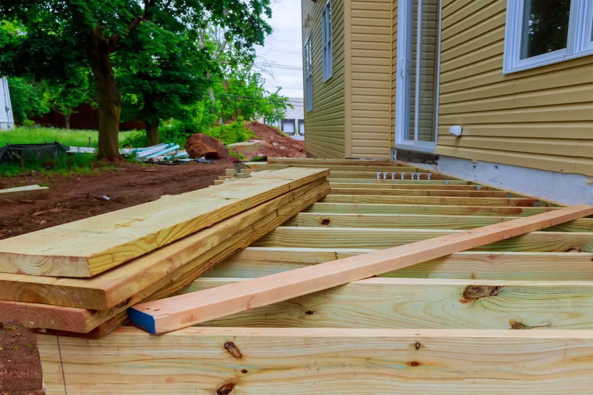 Sk premier deck framing service