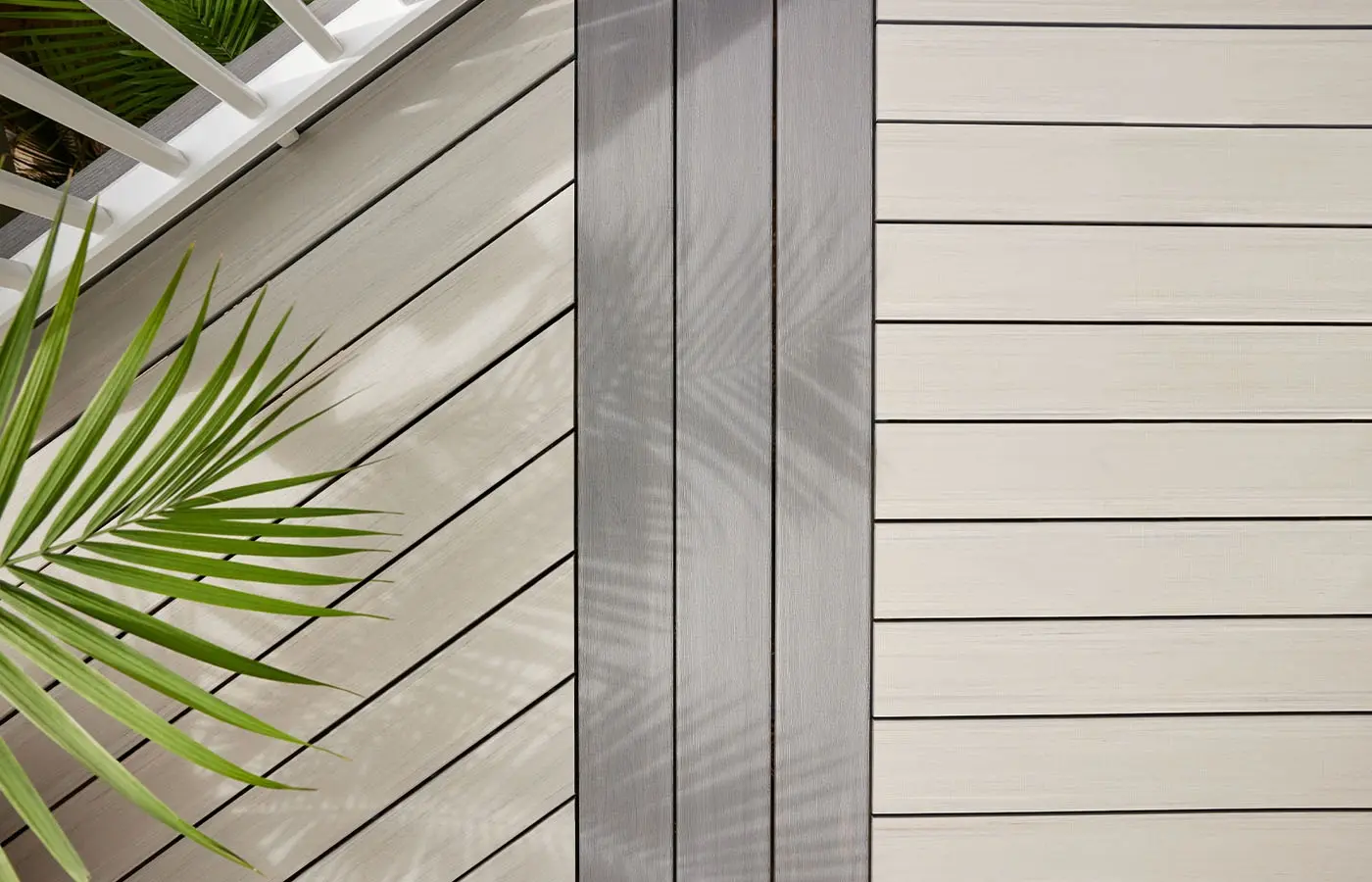 Sk tmb pvc boardwalk composite railing decking