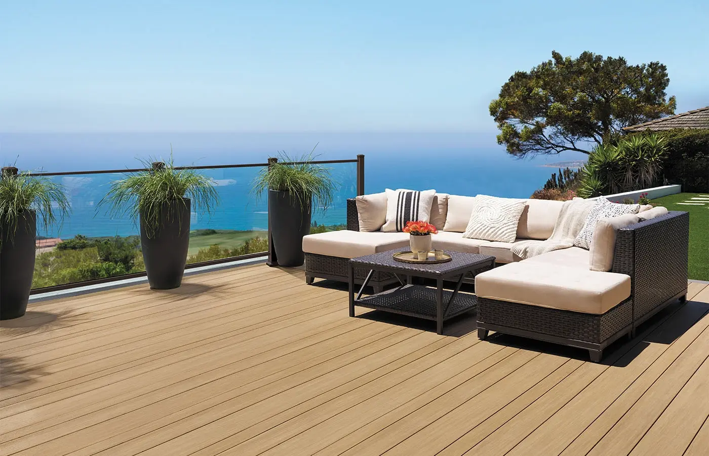 Sk tmb pvc weathered teak vintage multiwidth decking